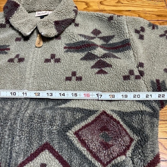 Vintage Rare Woolrich Sm. Aztec Wool Jacket USA - Picture 10 of 11